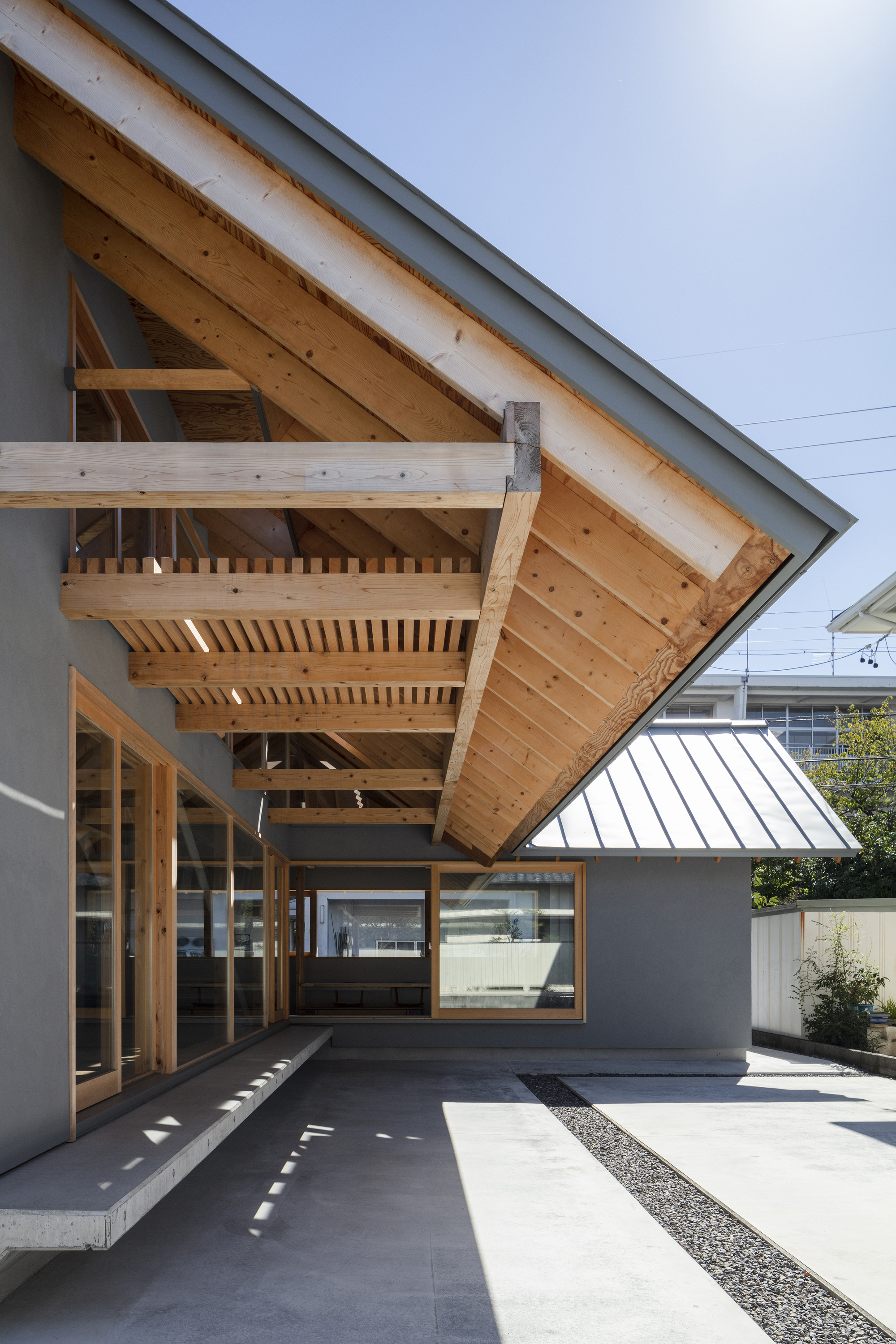 折叠屋顶住宅丨日本静冈丨ISHIZAKI ARCHITECTS-31