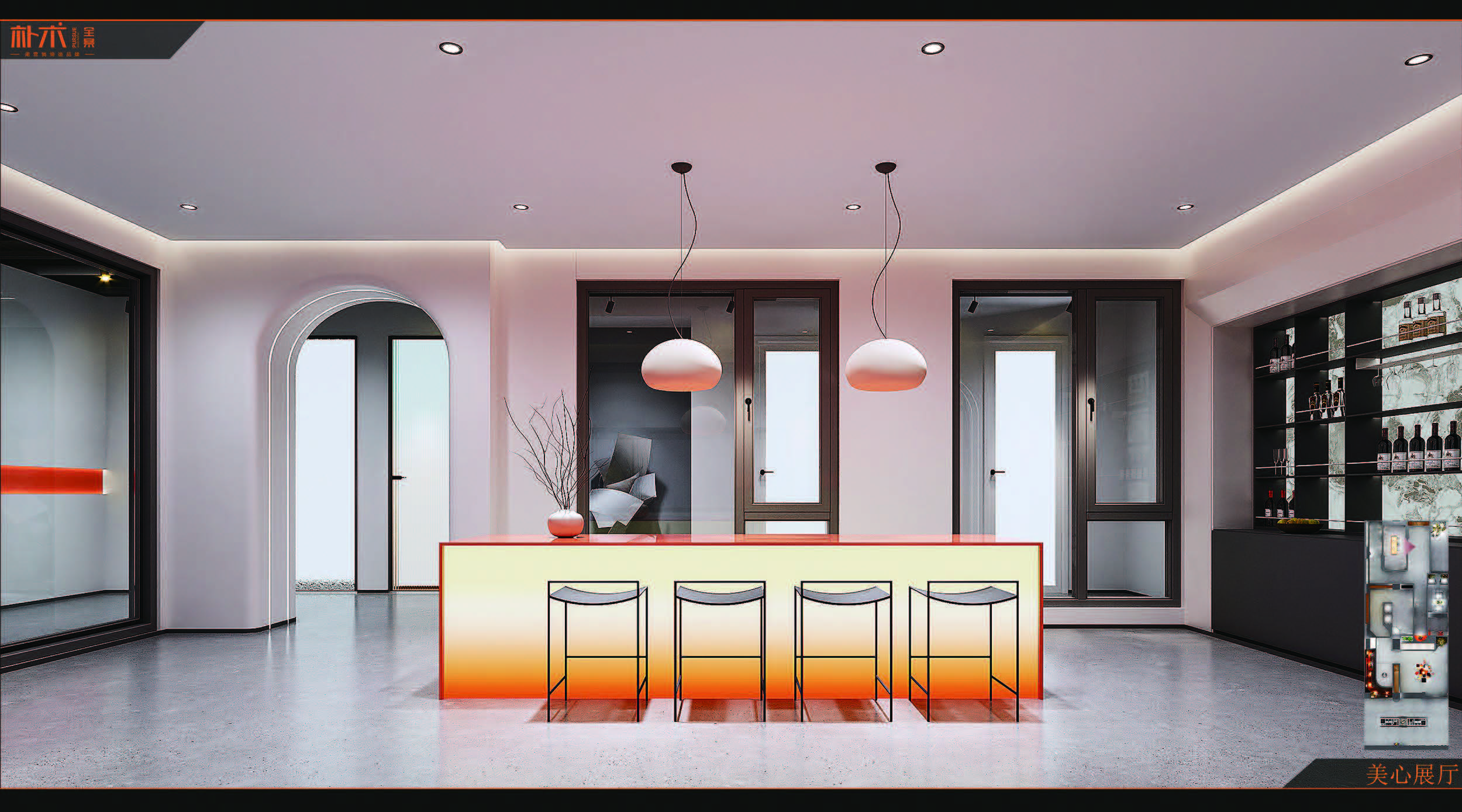 美心贝斯特丨朴术空间设计-1