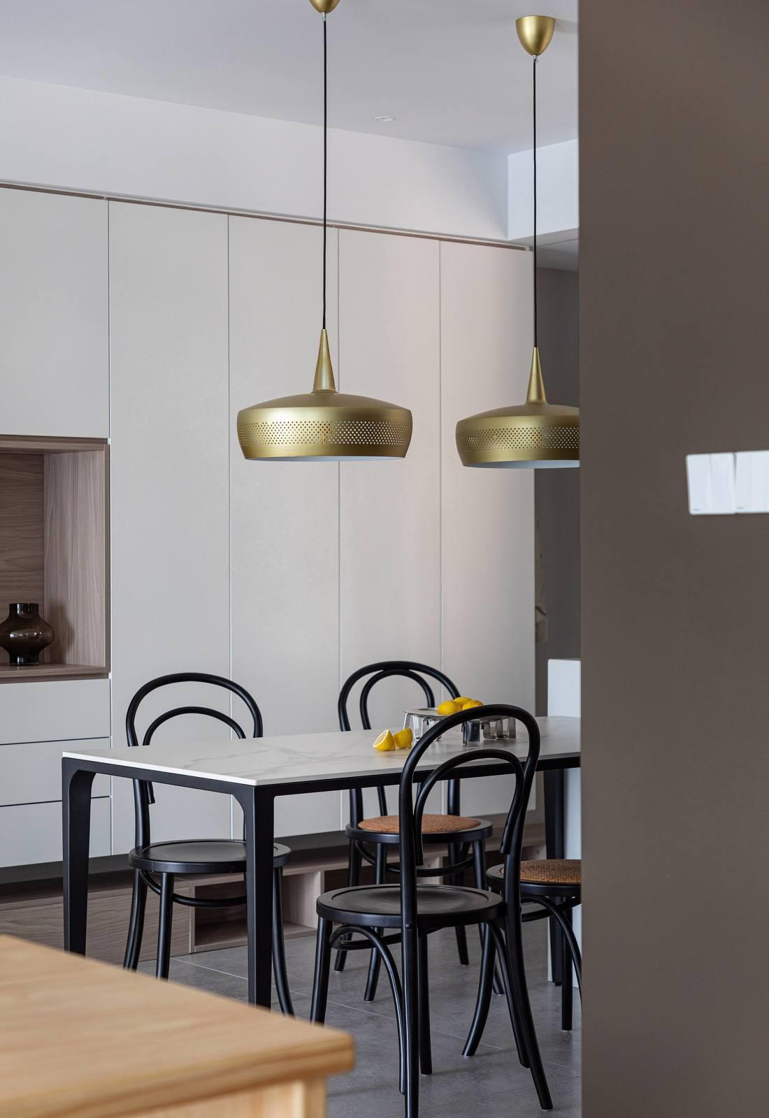 89㎡小三居现代简约设计-28