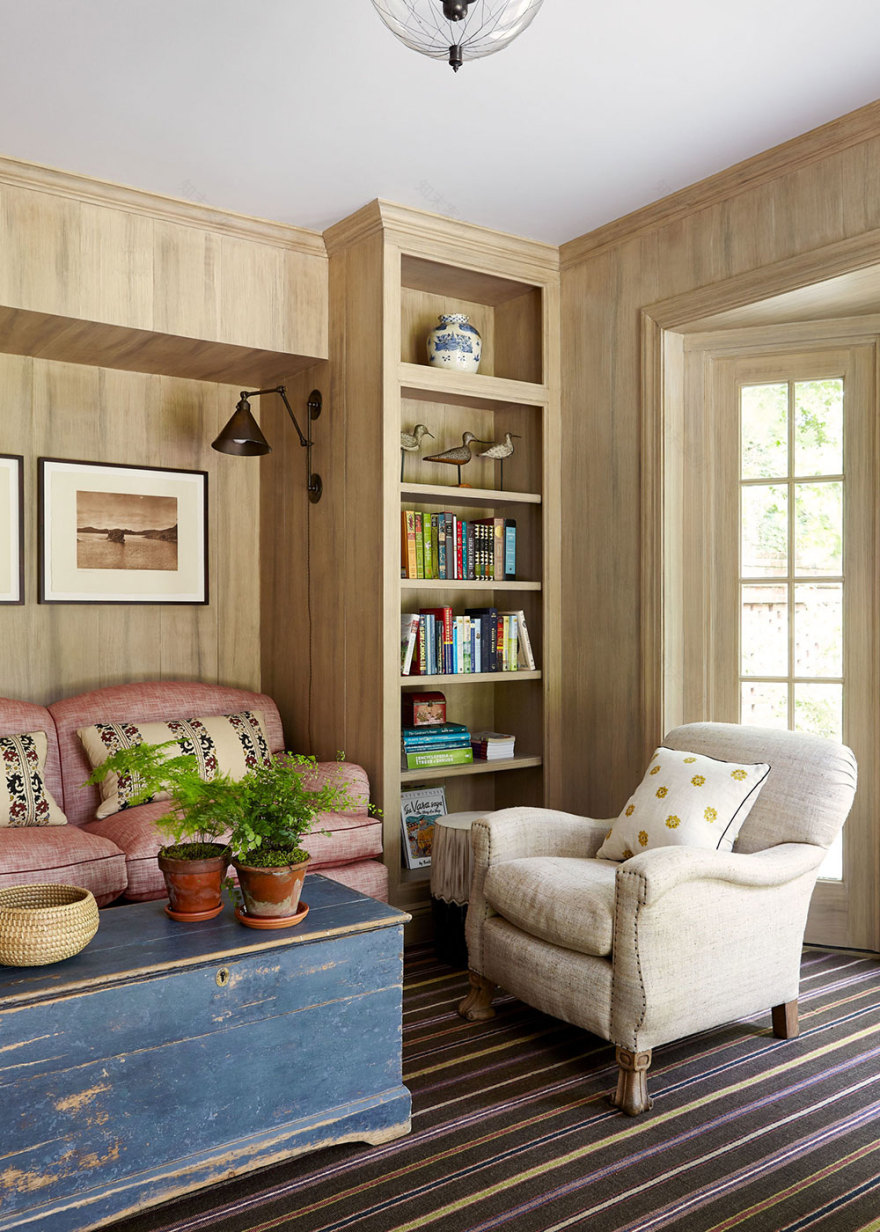 温馨的美国传统长岛小屋-5