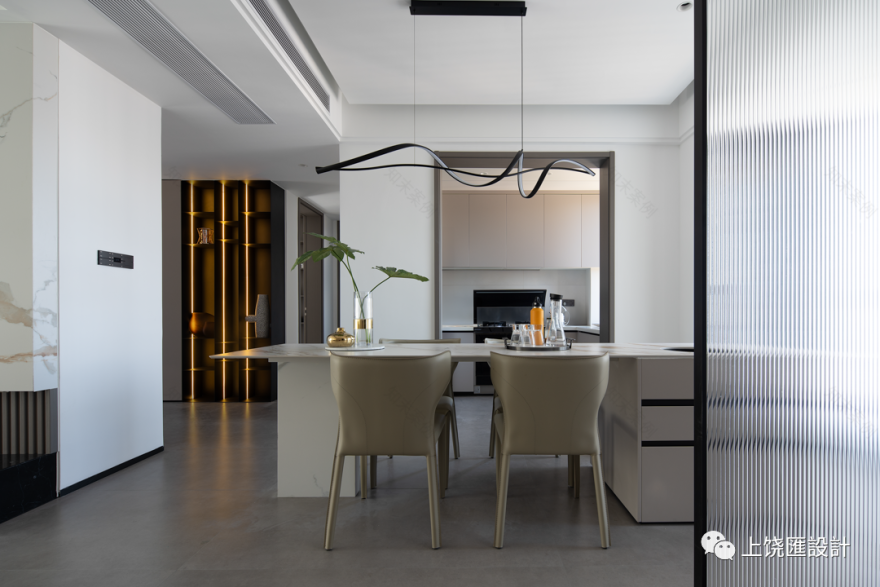 奶油风尚 · 王新涛 135㎡平层空间设计丨中国上饶丨博洛尼全屋定制-22