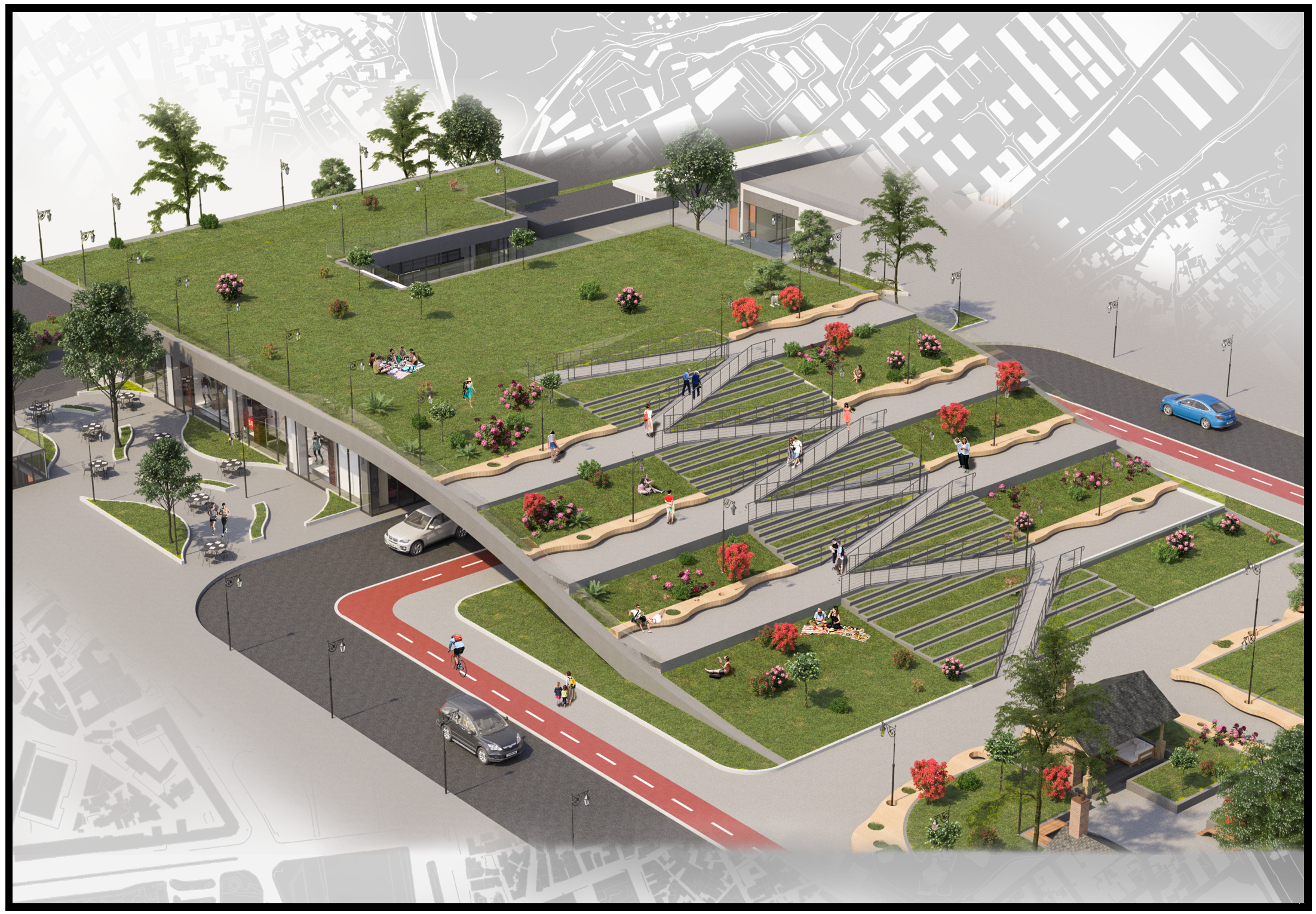 山地城市中的多功能综合体-18