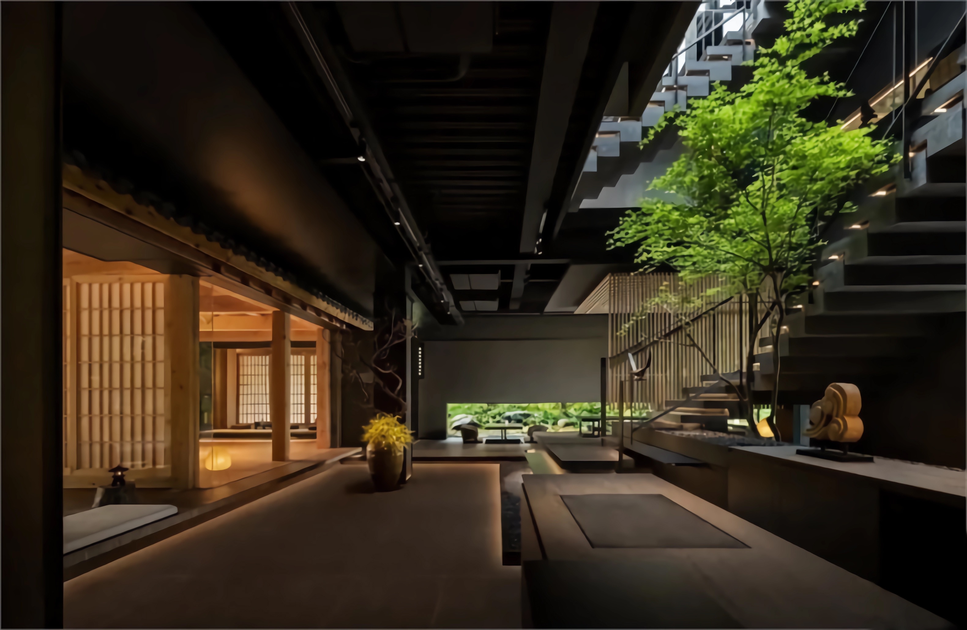 如院餐厅丨中国杭州丨刘荣禄国际空间设计等多家公司-19