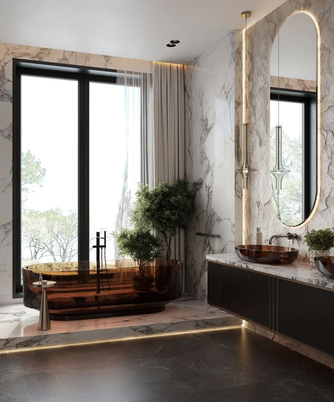 《川谷堂》173㎡奢华大宅丨Milana Ruslanovna-54