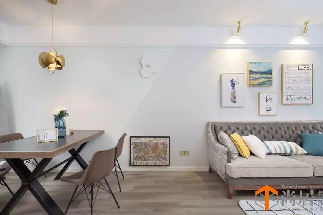 北欧风婚房设计丨尚居装饰主任设计师王娟-36