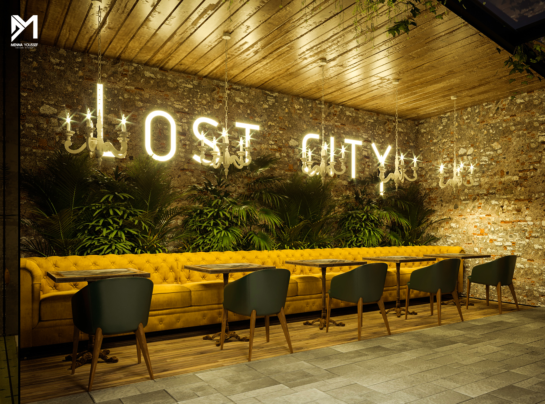 失落之城丨Menna Youssef Design Studio-40