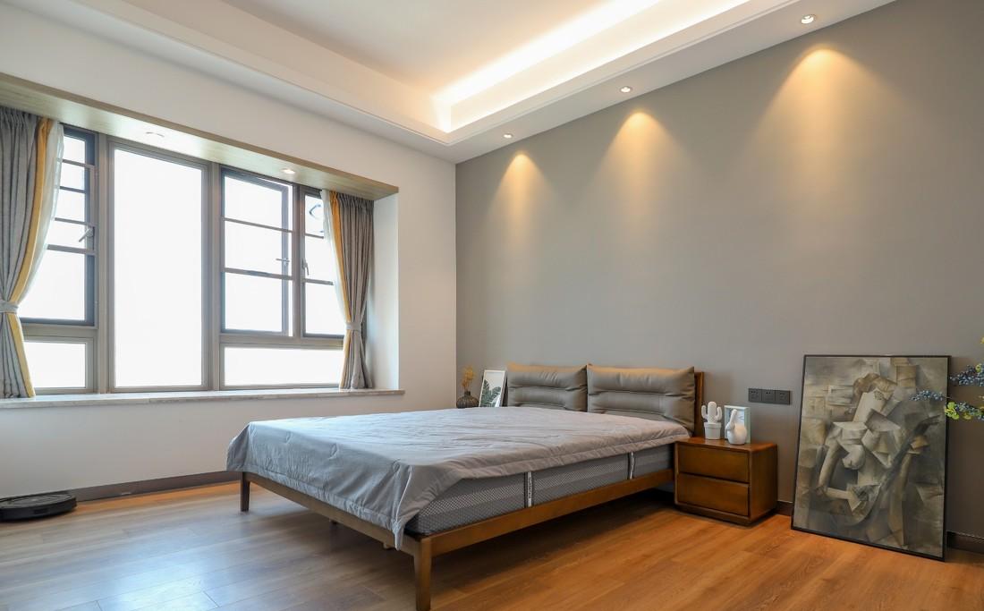 广州轻奢北欧风大户型设计,多元素空间利用-55