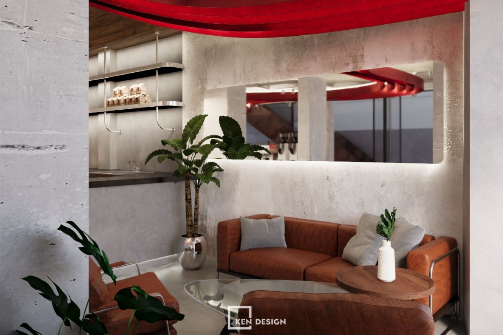 Lacati Cafe咖啡店设计项目丨越南河内丨KenDesign-52