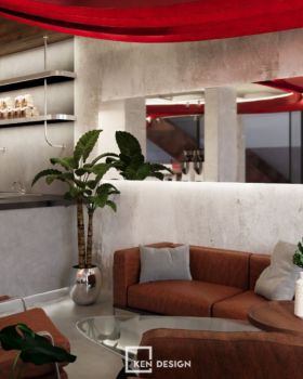 Lacati Cafe咖啡店设计项目丨越南河内丨KenDesign