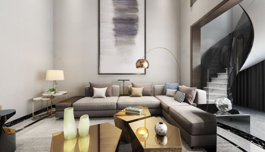 现代简约风打造 170㎡复式婚房,冷峻与温馨的完美融合-16