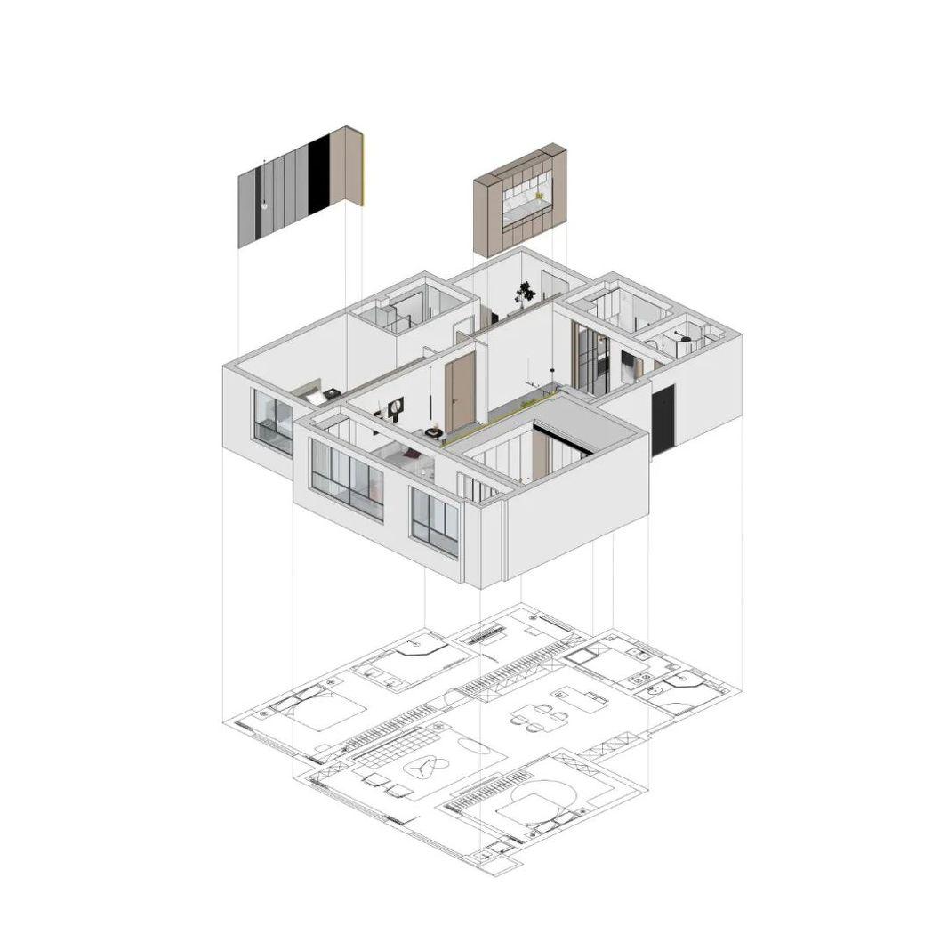 现代简约风平层设计-1