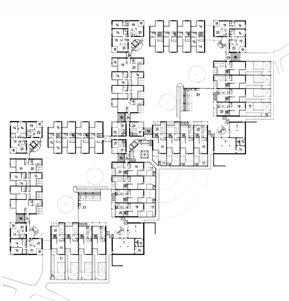 1990 Siedlung Ried Niederwangen | Atelier 5 - Architekten und Planer AG-19
