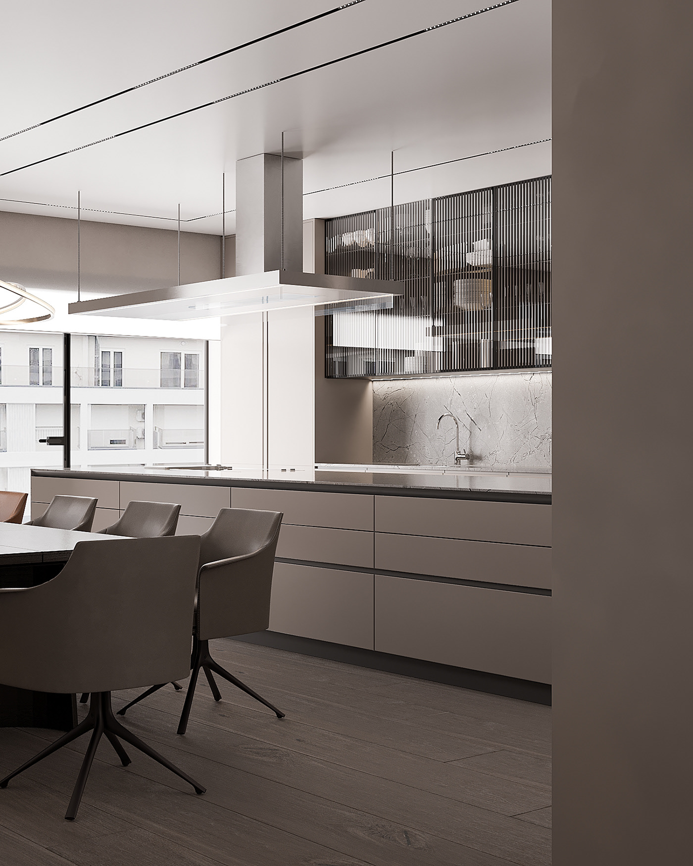 140㎡极简风住宅设计 超酷！-4