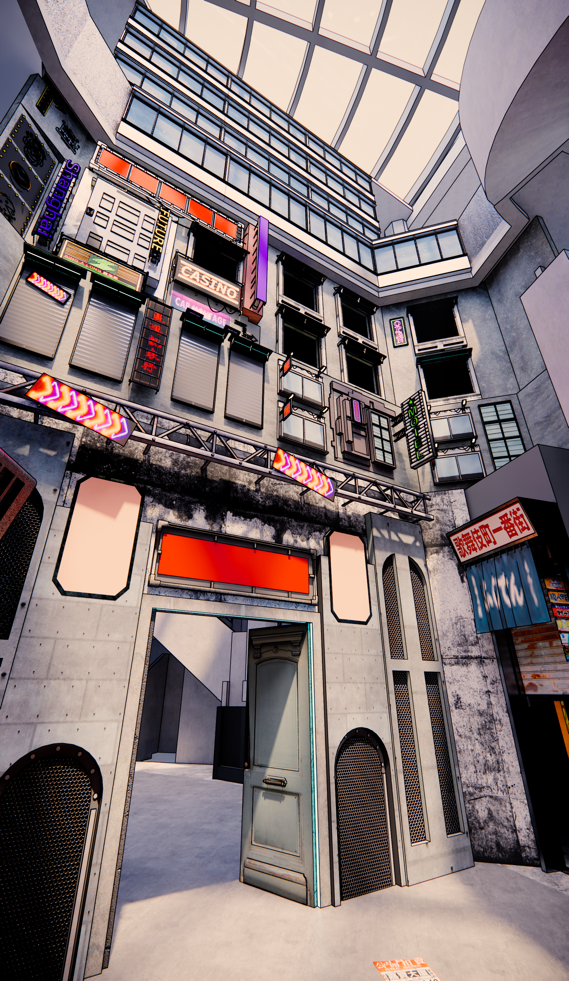 《迷塔城》沉浸式空间设计 PART A ·“底层”空间丨中国上海-10