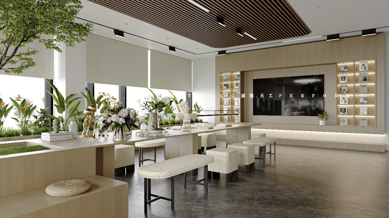 售楼部工装案例-14