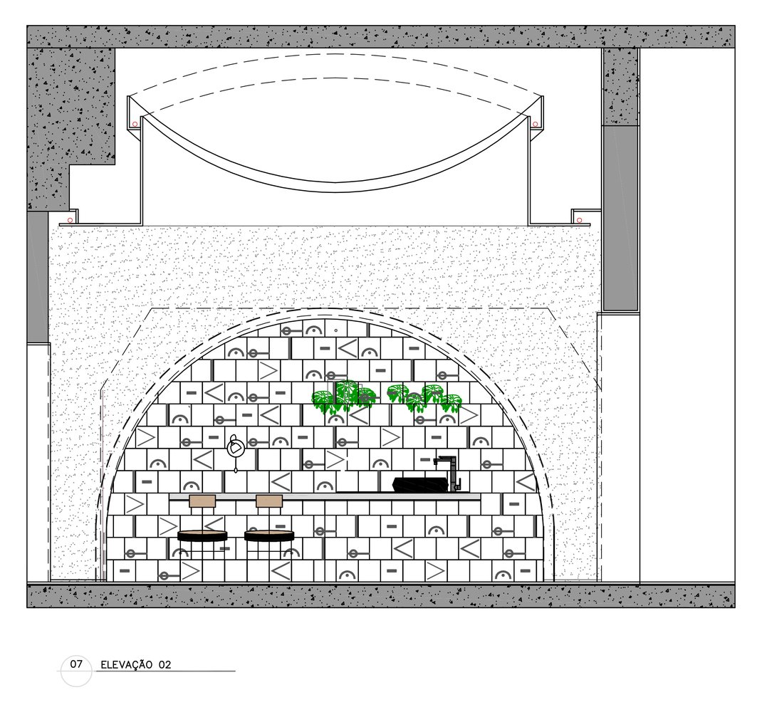 巴西 Pause Lounge · 音乐符号与自然材料构建的放松空间-37