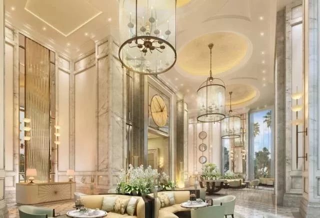 海口朗廷酒店 | 英伦贵气的大理石奢华空间-82