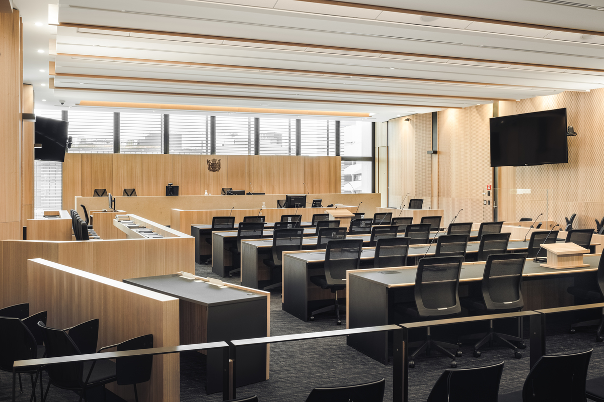 克赖斯特彻奇司法和紧急事务管理园区,新西兰 / Warren and Mahony + Cox Architecture +WSP Group-36