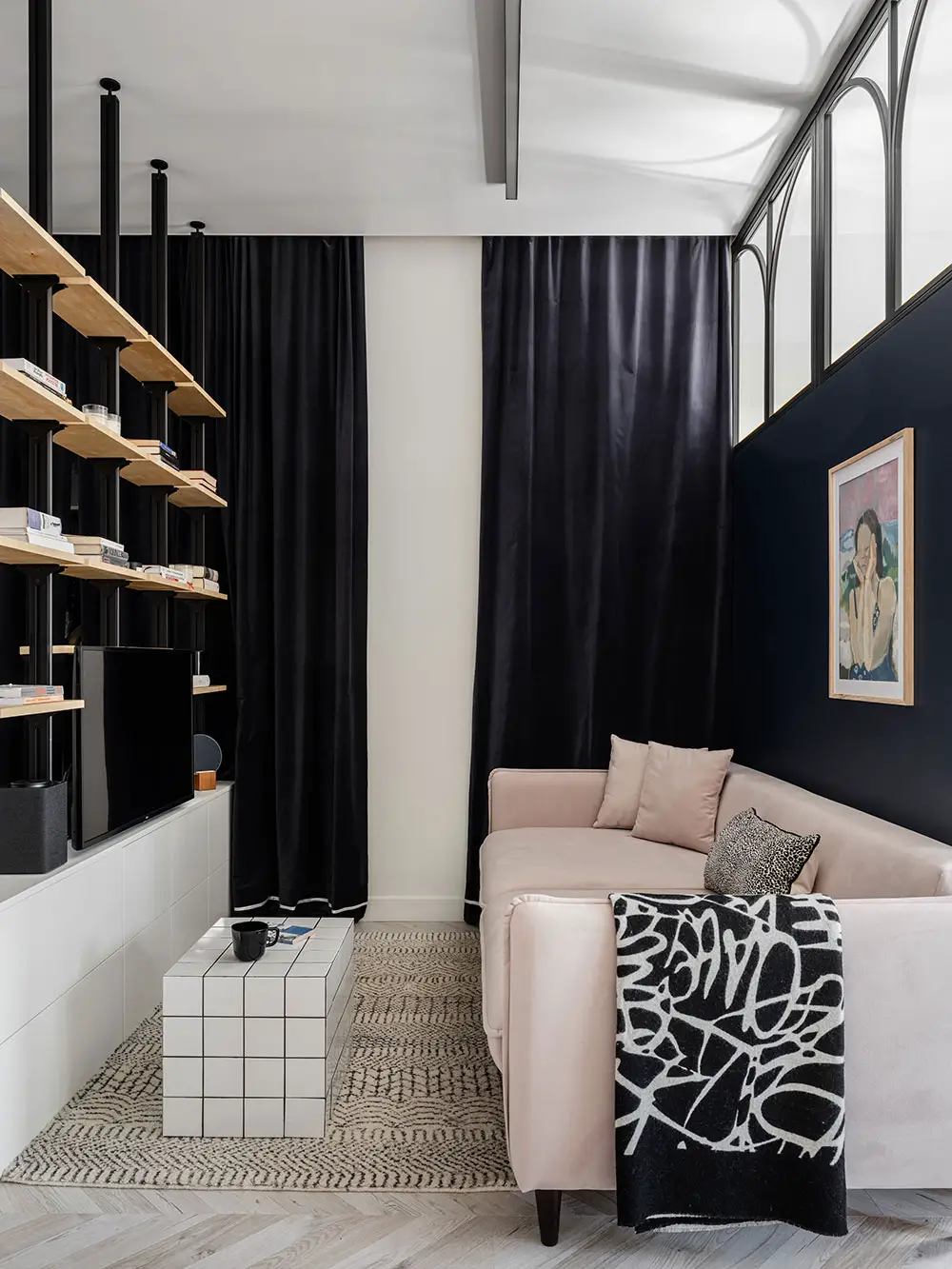 创意设计打造 49m2 公园景致小宅-4