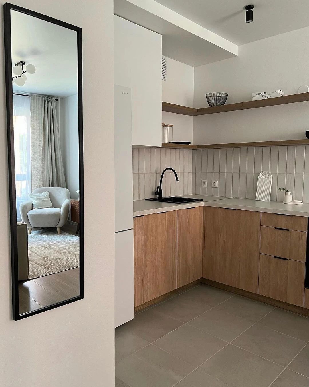 退休妈妈的 36㎡小公寓设计丨Olga Mirzabaeva-16