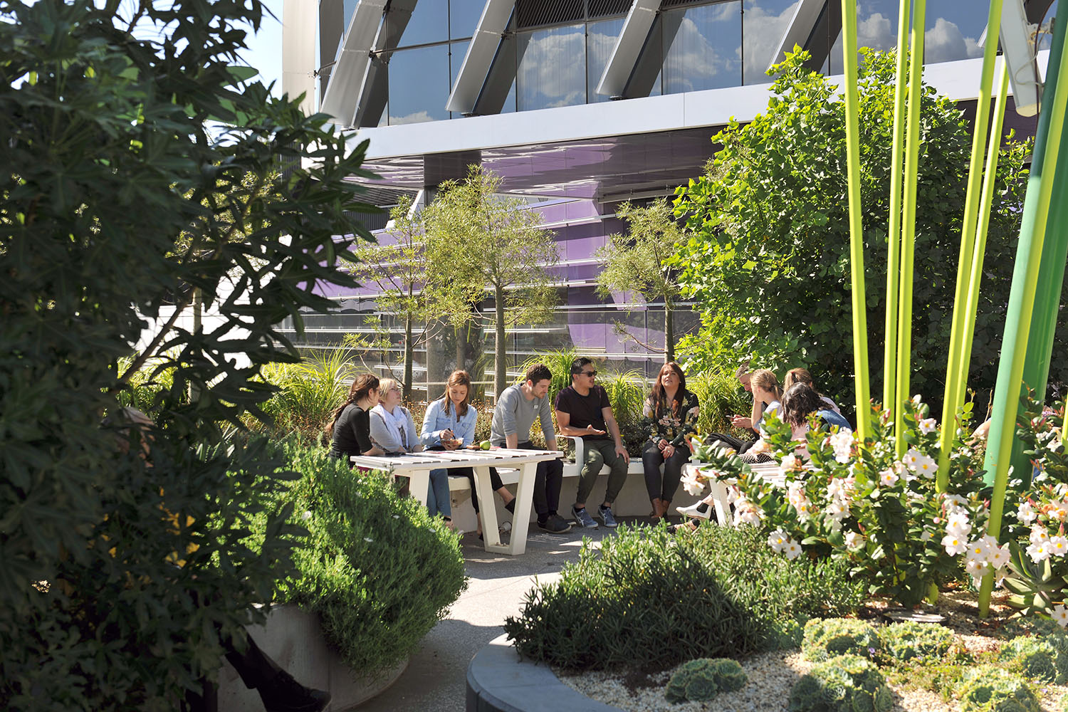 维多利亚综合癌症中心周围景观-22