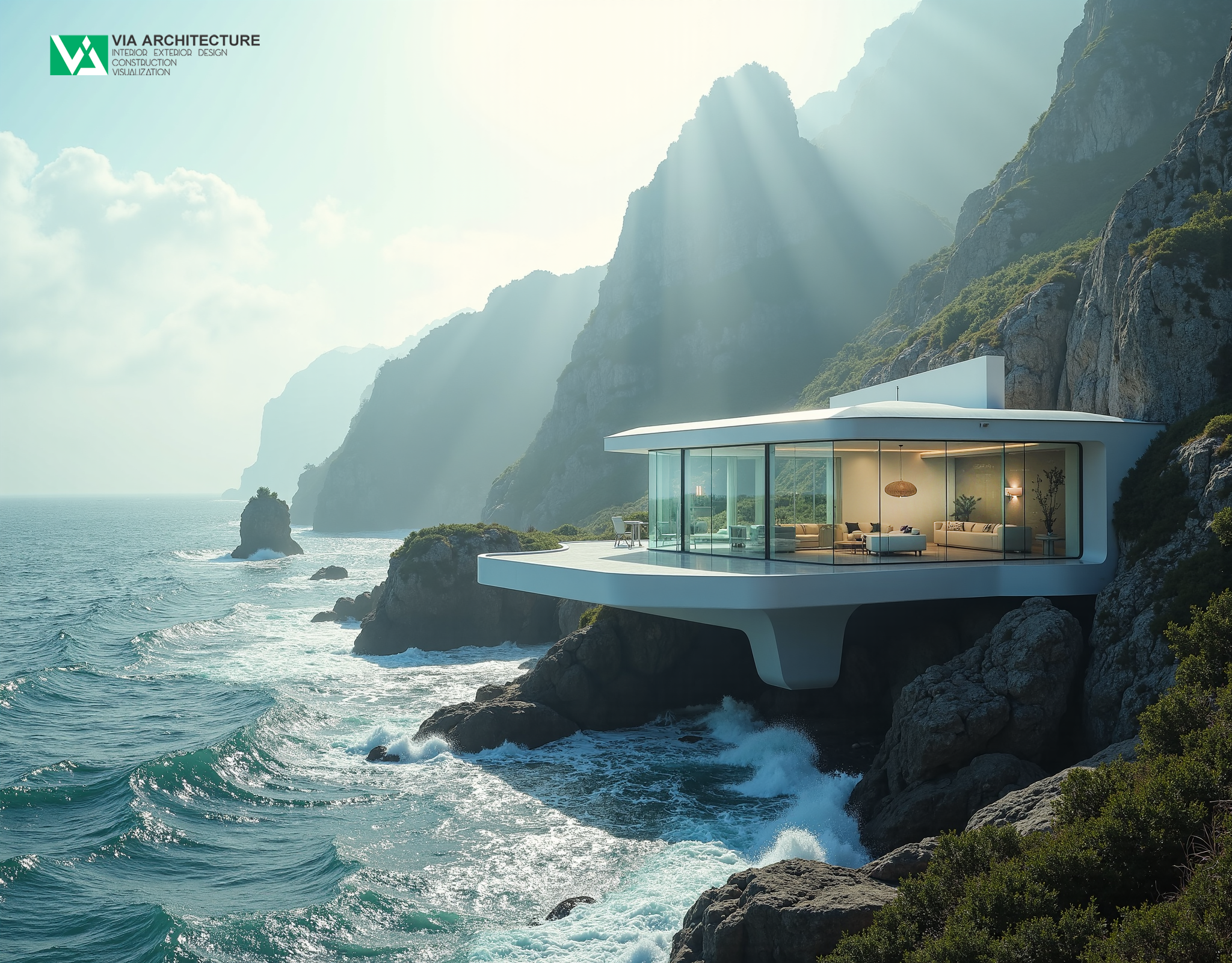 House by the sea - Concept AI-0