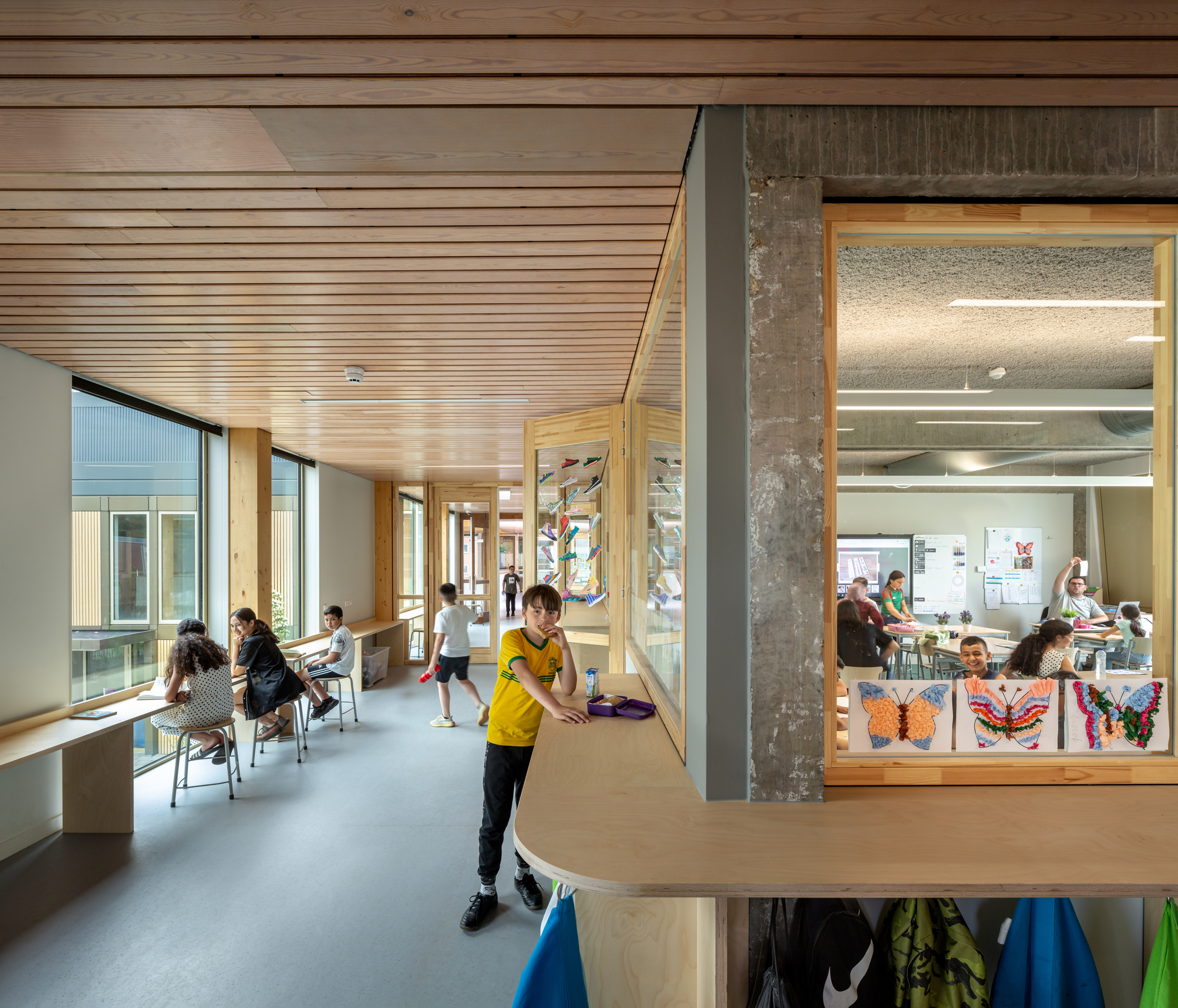 De Wereldburger Amsterdam Elementary School / Moke Architecten-20