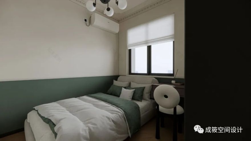 奶油色调的中古法式浪漫之家丨中国上海丨成筱设计-44