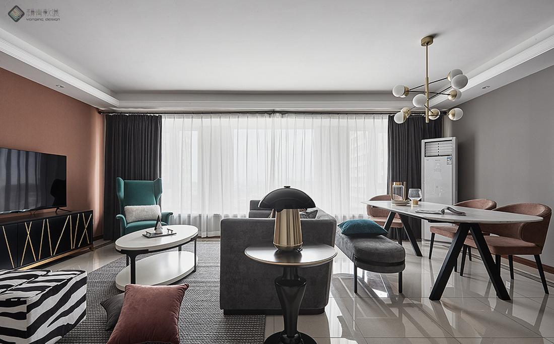 闺蜜共享的温馨空间,自由舒适的灰色调设计-0