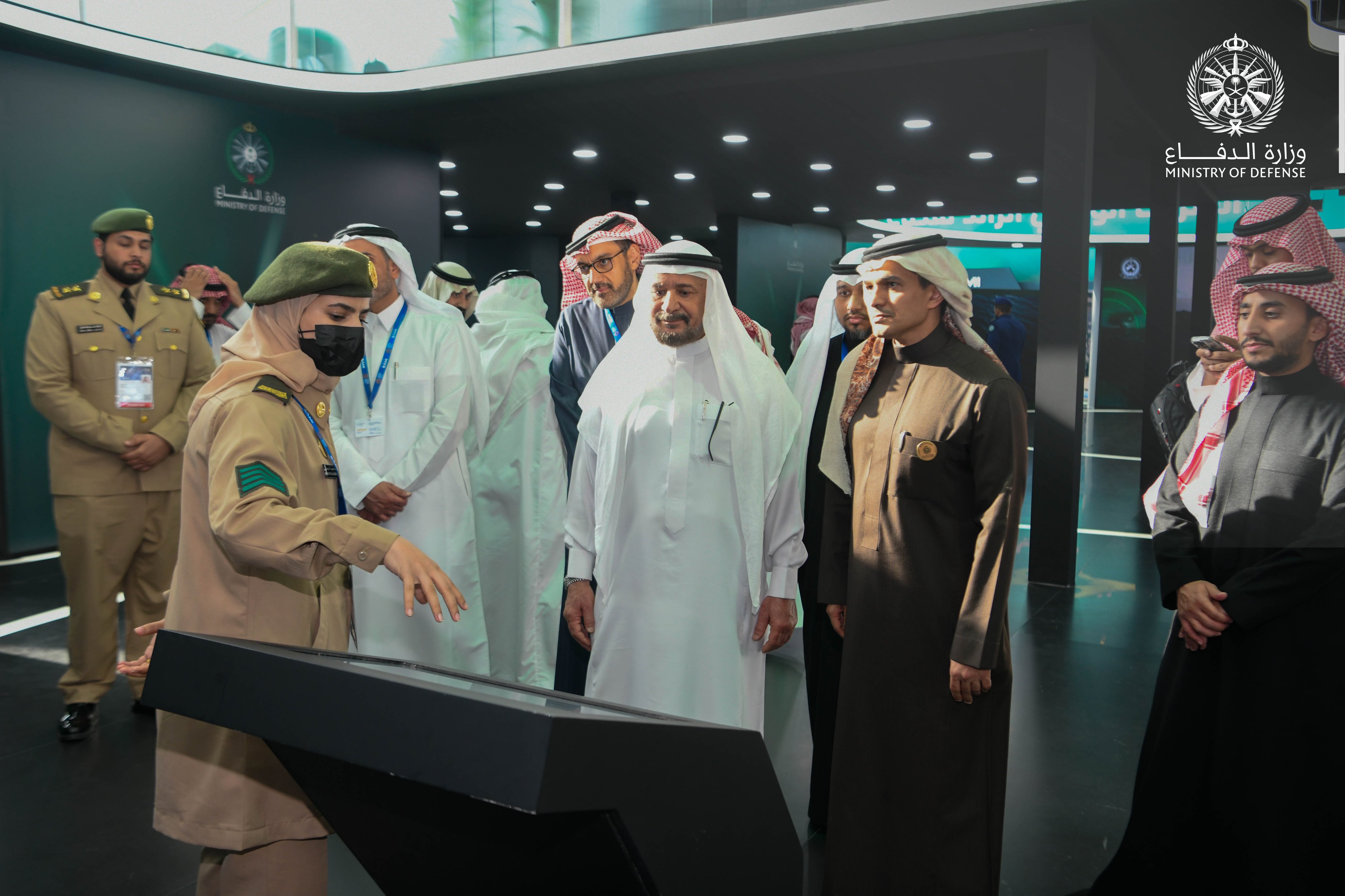 沙特国防部 2024 年世界国防展展览空间设计-13
