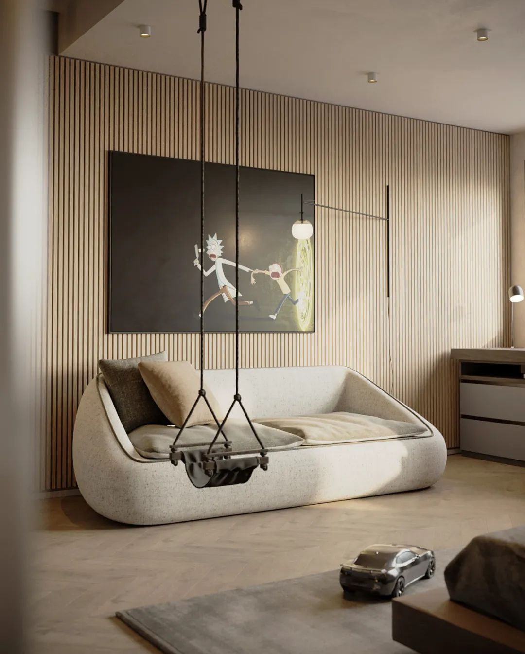 乌克兰基辅现代简约家居设计丨ArtPartner Architects-69