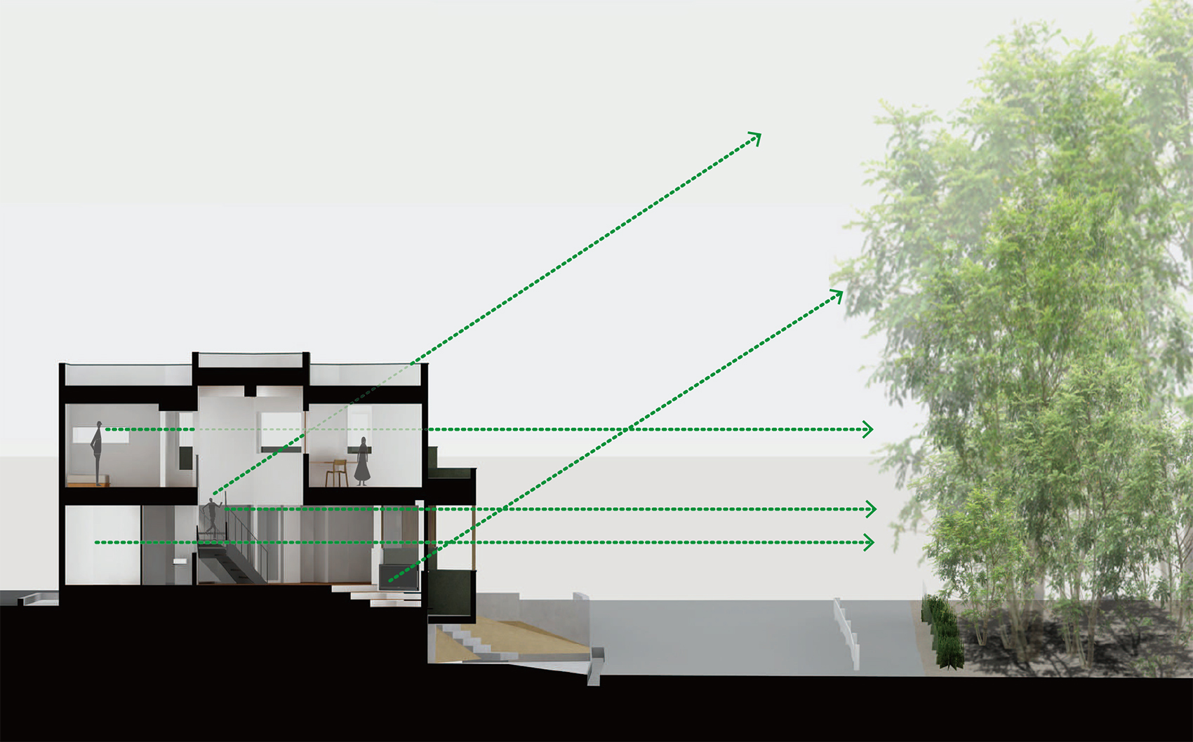 Hokusetsu 多边形房屋丨日本大阪丨Fujiwaramuro Architects-12