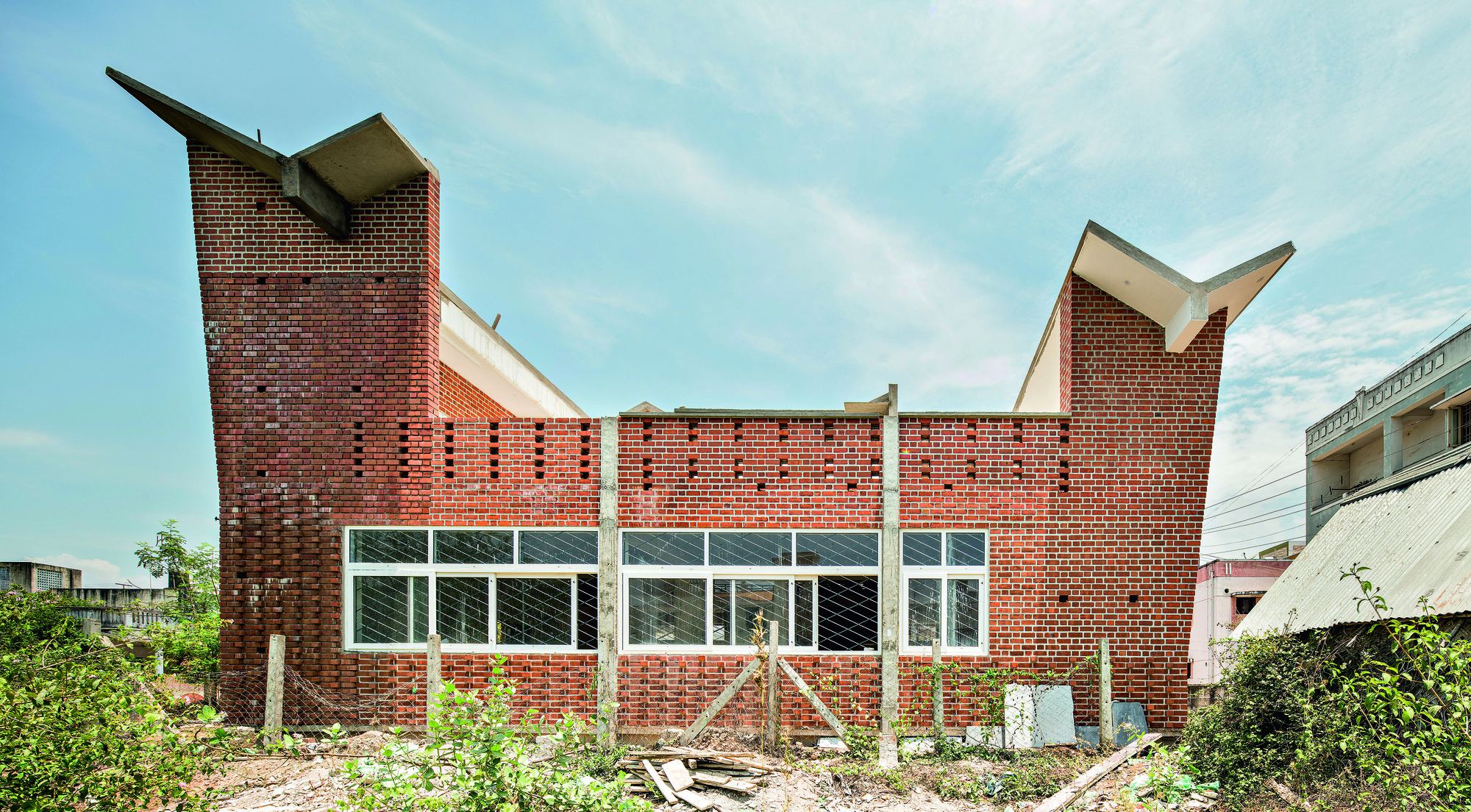 Nandalal Sewa Samithi 图书馆丨印度本地治里丨Anupama Kundoo 建筑事务所-8