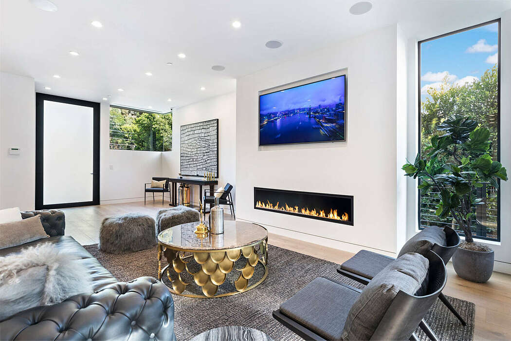 加州比弗利山庄的现代奢华住宅-2