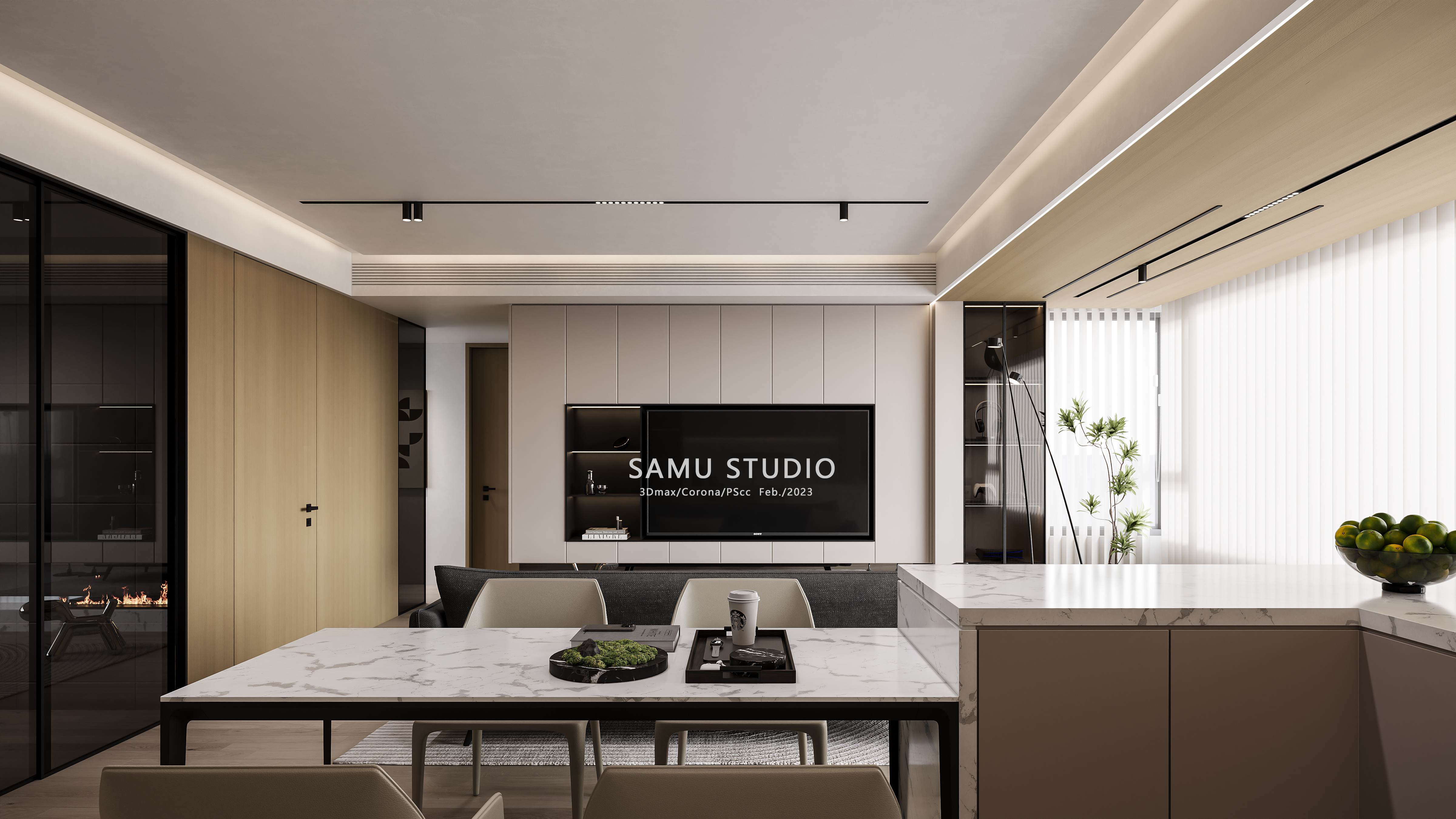 SAMU 丨现代客厅丨SAMU STUDIO-3