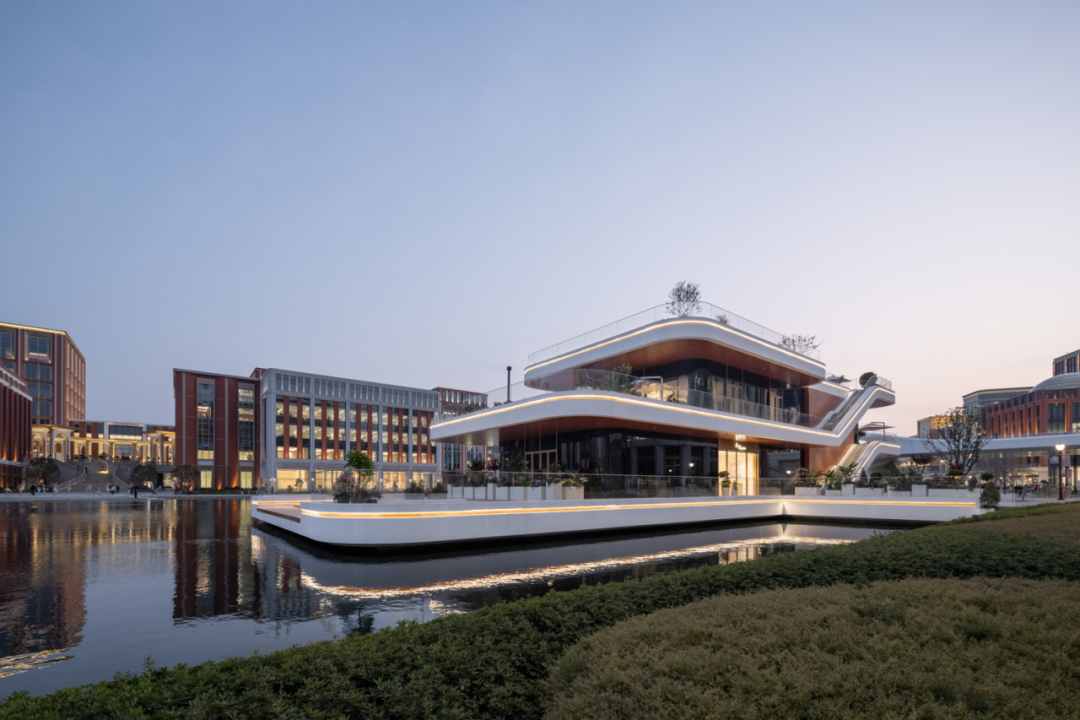 食游一体的活力空中花园|上海青浦西岑水上餐厅花园-22