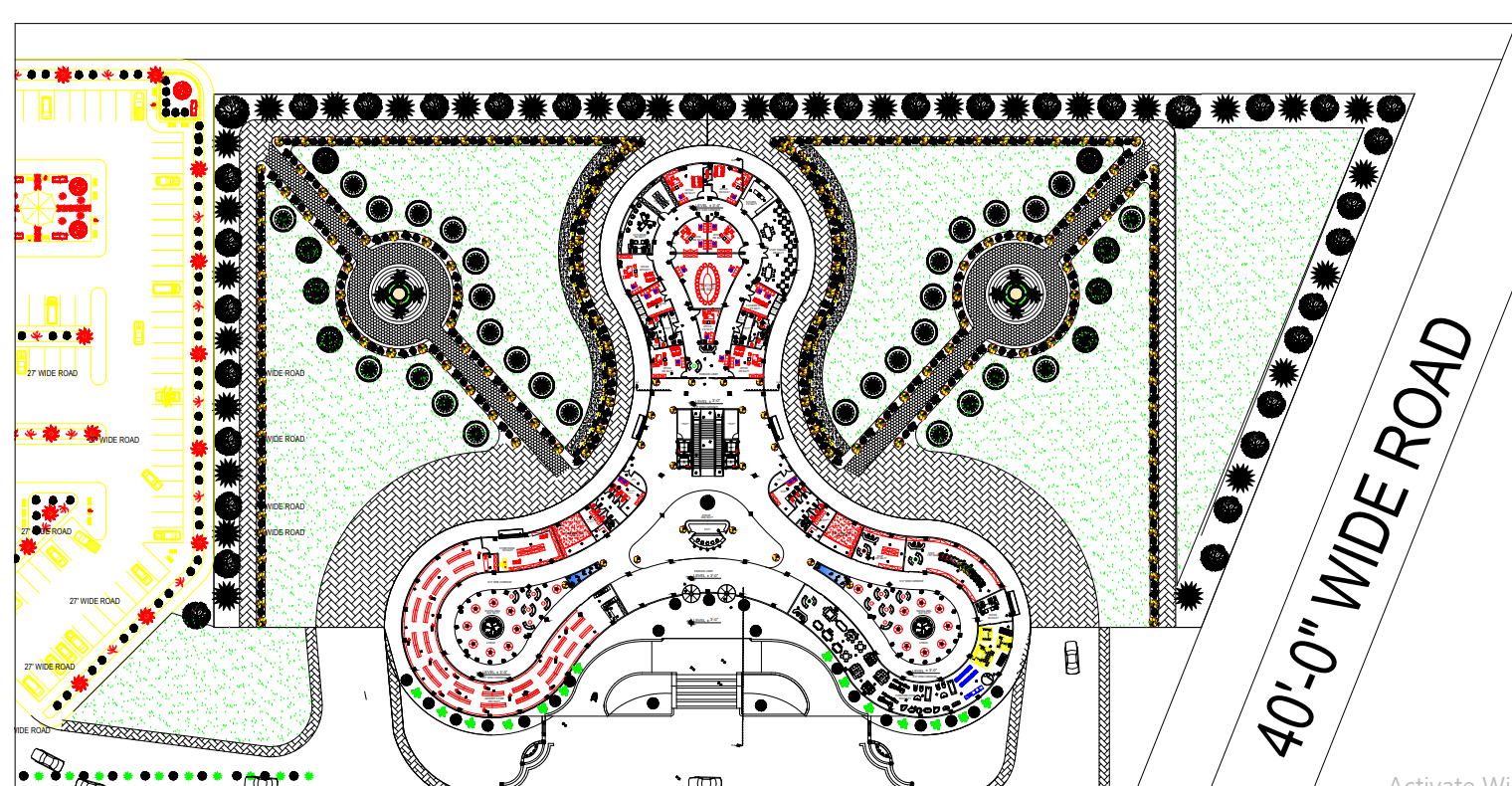 Shopping Mall (2D Plan)-2