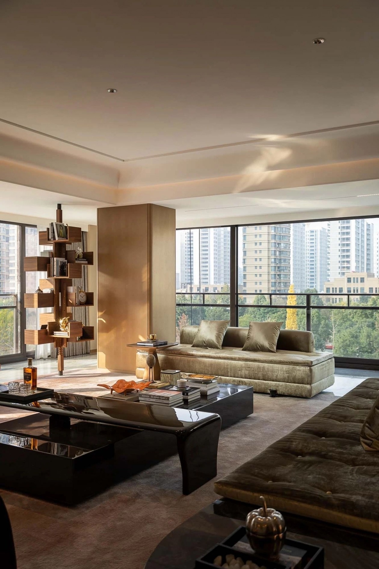 万境设计 |  台州黄岩蓝城明庐平墅样板房290㎡-4