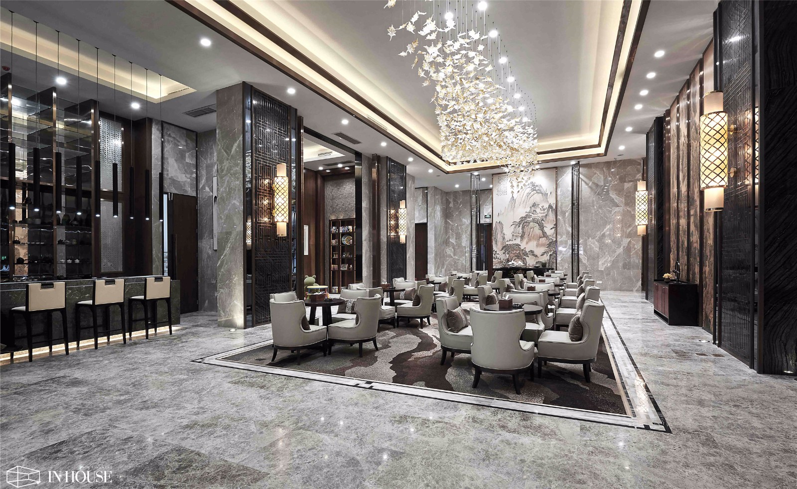 济南荣盛·华府售楼处设计——INHOUSE设计-9