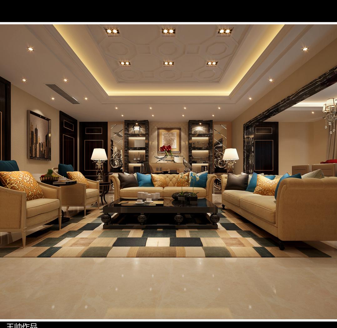 260㎡大平层圆床设计，打造浪漫梦幻空间-5