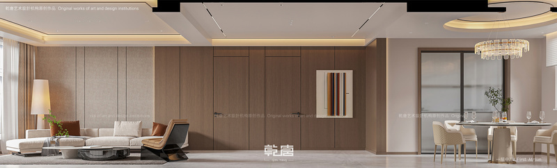 鞍山融德郡澜现代轻奢私宅设计丨中国鞍山丨浩然-3