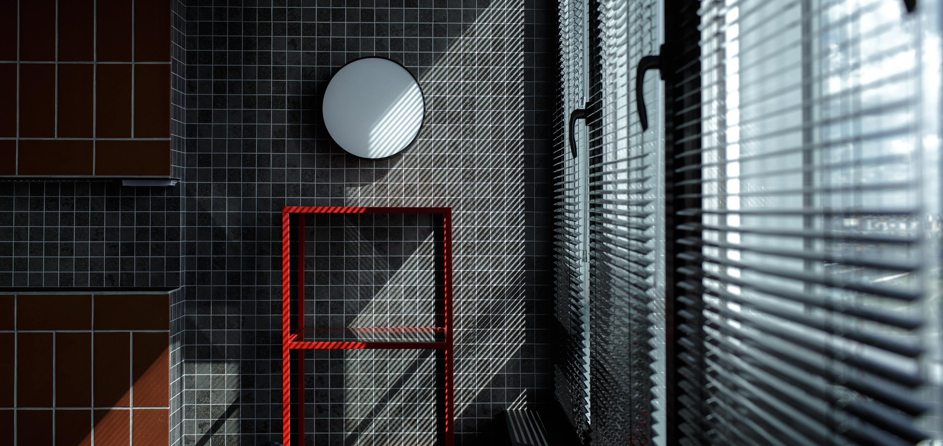 莫斯科 40 层高楼公寓，暗色调诠释城市工业风-3