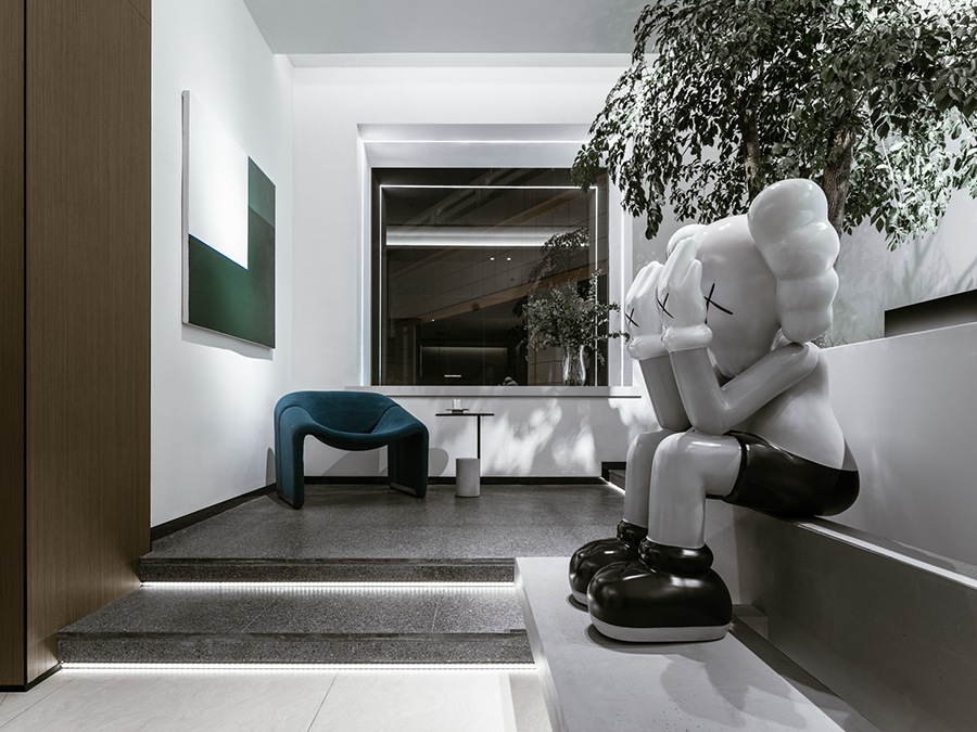 城市隐士 · 温和与力量的艺术对话丨1CM 设计-10