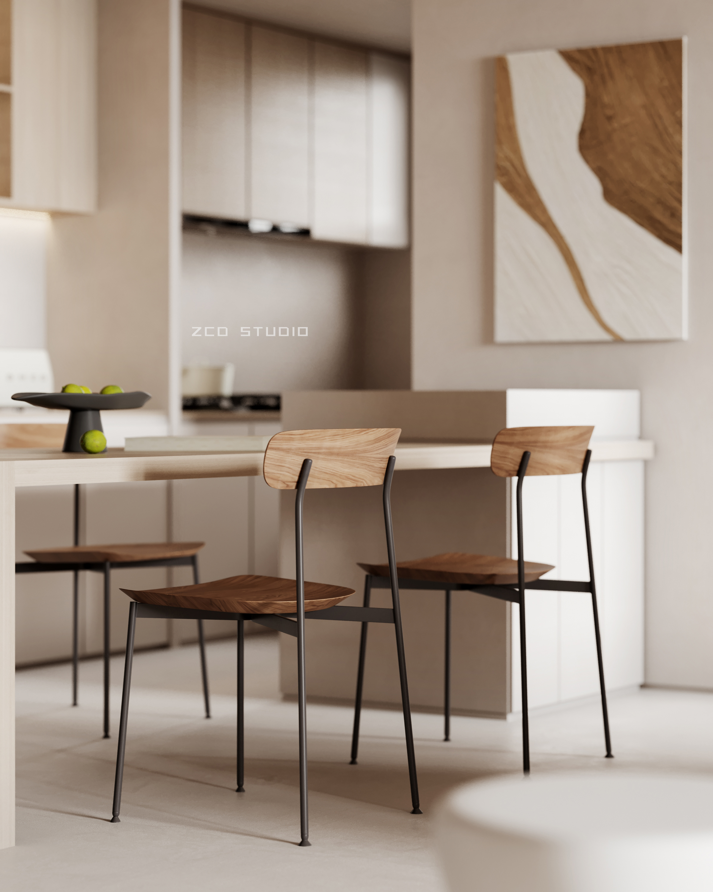 融合自然元素的 3Dmax CR5.2 室内设计案例-11