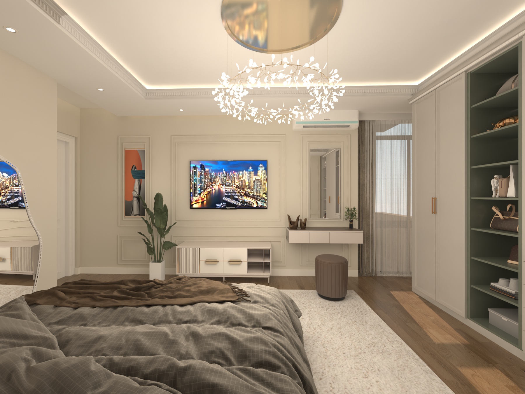 Smouha主卧丨埃及亚历山大-3