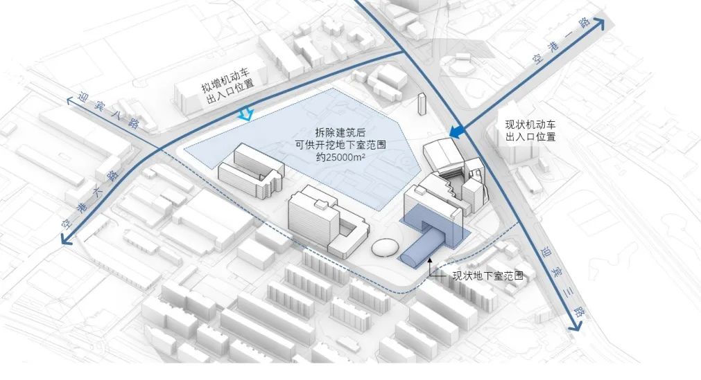 空港街区空间整合与活化设计 | 三轴三区一心一环-31