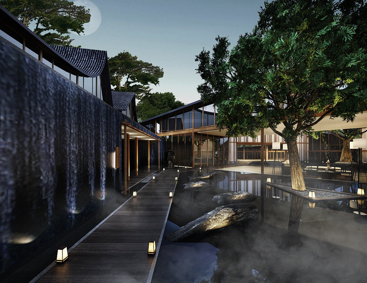 儒风雅韵，光影变幻|新中式书院设计-5