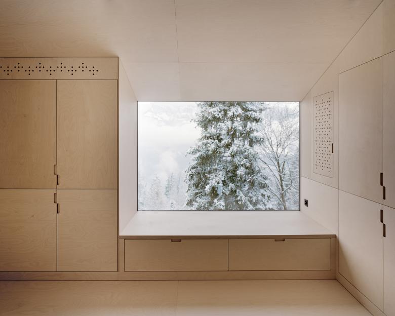 Oliver Christen Architekten丨Ersatzneubau Ferienhaus Aulina丨瑞士-12