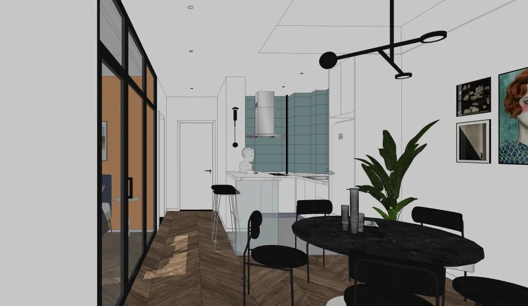 谱色辰夏作品 | 淮安 86 平米学区房打造活泼沉稳的秘密花园-26