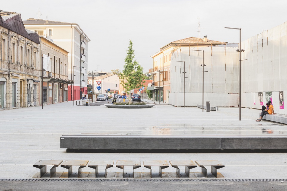 意大利Borellini广场及原玛丽宫改造丨KM 429 architecture-23